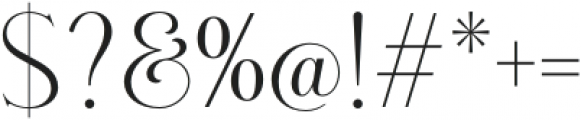 Nirotica-Regular otf (400) Font OTHER CHARS
