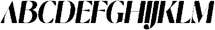 Nisanbel Black Slant otf (900) Font
