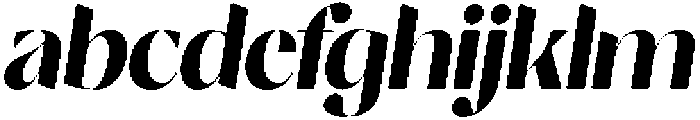 Nisanbel Black Slant otf (900) FONT