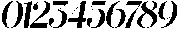 Nisanbel Bold Slant otf (700) Font OTHER CHARS