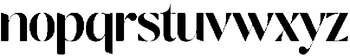 Nisanbel Bold otf (700) Font LOWERCASE