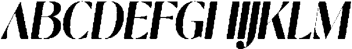 Nisanbel Extra Bold Slant otf (700) Font