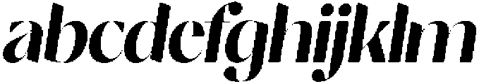Nisanbel Extra Bold Slant otf (700) FONT