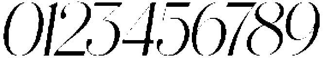 Nisanbel Extra Light Slant otf (200) Font OTHER CHARS