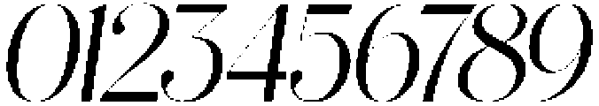 Nisanbel Light Slant otf (300) Font OTHER CHARS