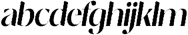 Nisanbel Semi Bold Slant otf (600) FONT