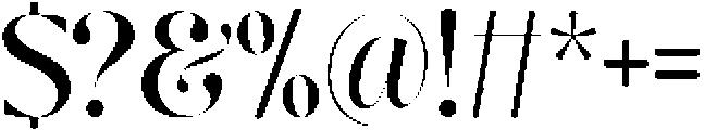 Nisanbel Semi Bold otf (600) Font OTHER CHARS