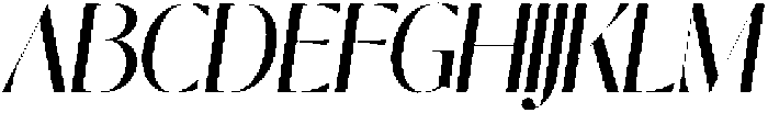 Nisanbel Slant otf (400) Font