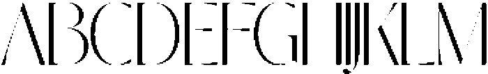 Nisanbel Thin otf (100) Font UPPERCASE