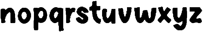 Nisu ttf (400) Font LOWERCASE