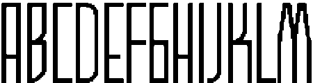 Nition Regular otf (400) Font UPPERCASE