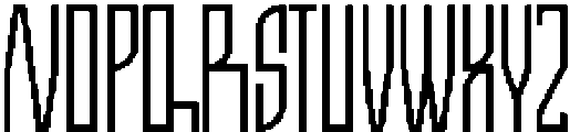 Nition Regular otf (400) Font UPPERCASE