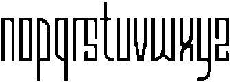 Nition Regular otf (400) Font LOWERCASE