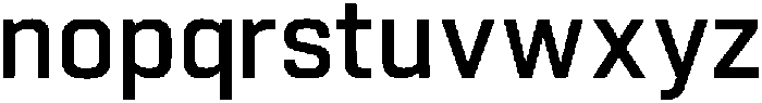 Nityaa Regular otf (400) Font LOWERCASE