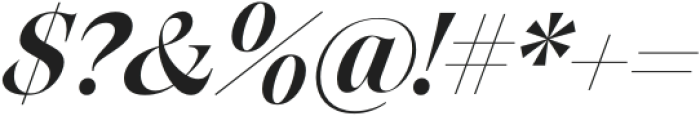 Niven Bold Italic otf (700) Font OTHER CHARS