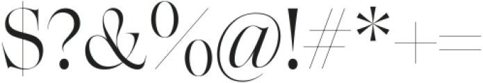 Niven Light ttf (300) Font OTHER CHARS