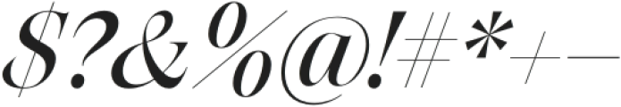 Niven Medium Italic otf (500) Font OTHER CHARS