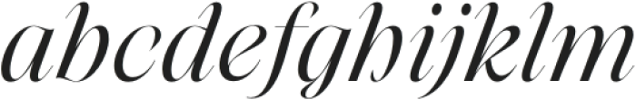 Niven Regular Italic otf (400) Font LOWERCASE