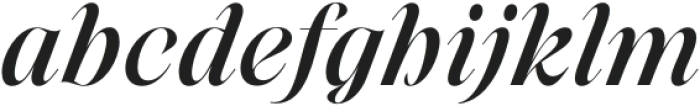 Niven SemiBold Italic otf (600) Font LOWERCASE