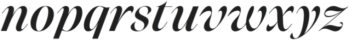 Niven SemiBold Italic otf (600) Font LOWERCASE