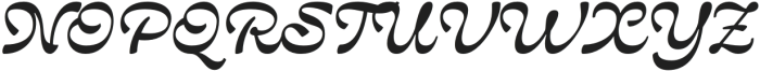 Nivillia otf (400) Font UPPERCASE