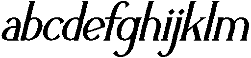 Nivoria Italic otf (400) FONT