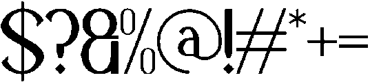 Nivoria otf (400) Font OTHER CHARS