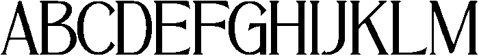 Nivoria otf (400) Font UPPERCASE