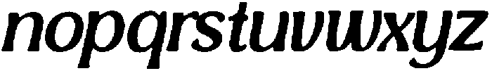 Niwu ttf (400) Font LOWERCASE