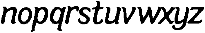Nize ttf (400) Font LOWERCASE