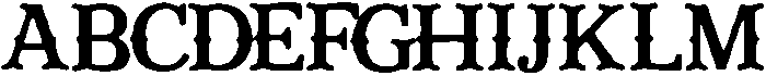 Nizo ttf (400) Font UPPERCASE