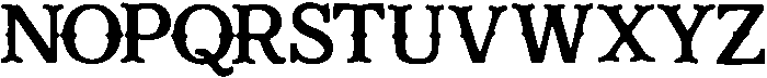 Nizo ttf (400) Font UPPERCASE