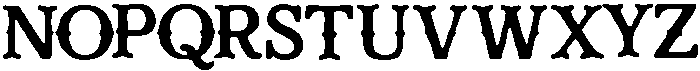 Nizo ttf (400) Font LOWERCASE