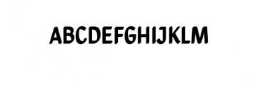 Niceto-Shadow.ttf Font UPPERCASE