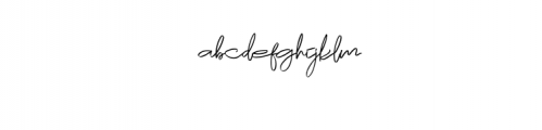 NightFlight-Regular.otf Font LOWERCASE