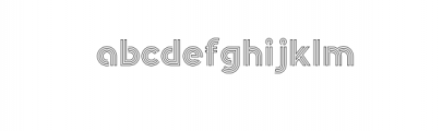 Nightlife-Regular.otf Font LOWERCASE