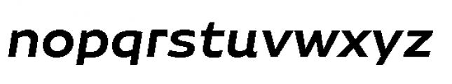 Niemeyer SemiBold Italic Font LOWERCASE