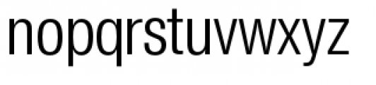 Nimbus Sans Novus Condensed Regular Font LOWERCASE
