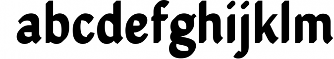 Niceto Typeface 1 Font LOWERCASE