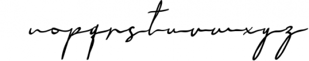 NicoleWhite Signature Font -Big Update - 6 Font LOWERCASE