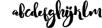 Nightgirls Script Font LOWERCASE
