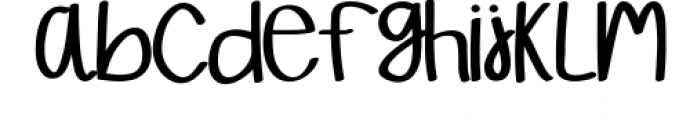 Nisbagus Handwritten Font Font LOWERCASE