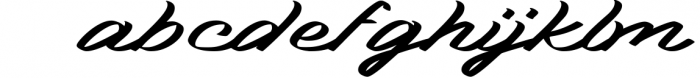 Nitecity | Modern Brush Font Font LOWERCASE