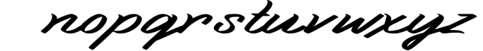 Nitecity | Modern Brush Font Font LOWERCASE