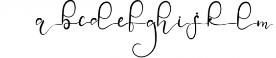 night feel Font LOWERCASE