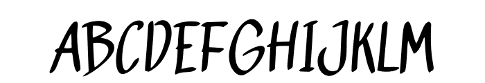 NIGHTBURN Font UPPERCASE