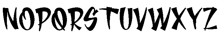 NIKOTSU Regular Font UPPERCASE