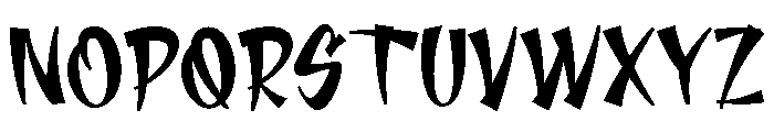 NIKOTSU Regular Font LOWERCASE
