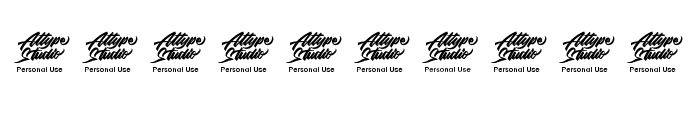 Niathory - Personal Use Font OTHER CHARS