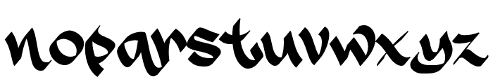 Nibz Font LOWERCASE